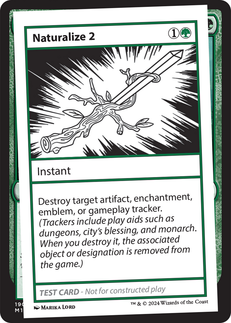Naturalize 2 [Mystery Booster 2 Playtest Cards] | Exor Games Summserside