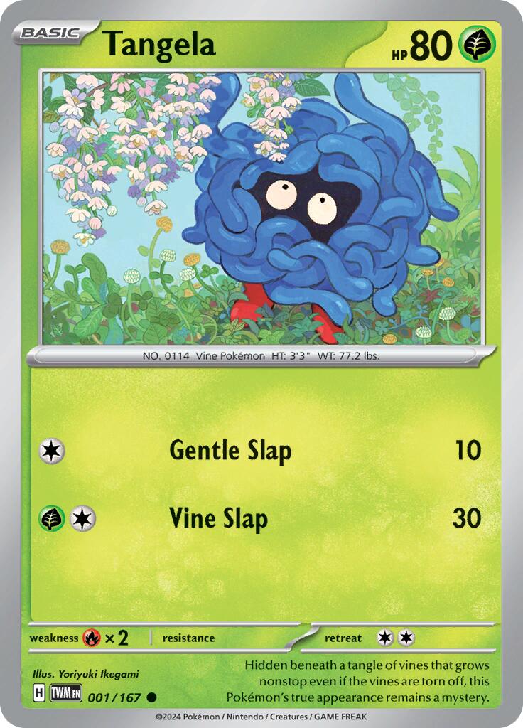 Tangela (001/167) [Scarlet & Violet: Twilight Masquerade] | Exor Games Summserside