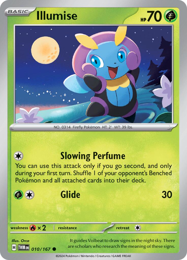 Illumise (010/167) [Scarlet & Violet: Twilight Masquerade] | Exor Games Summserside