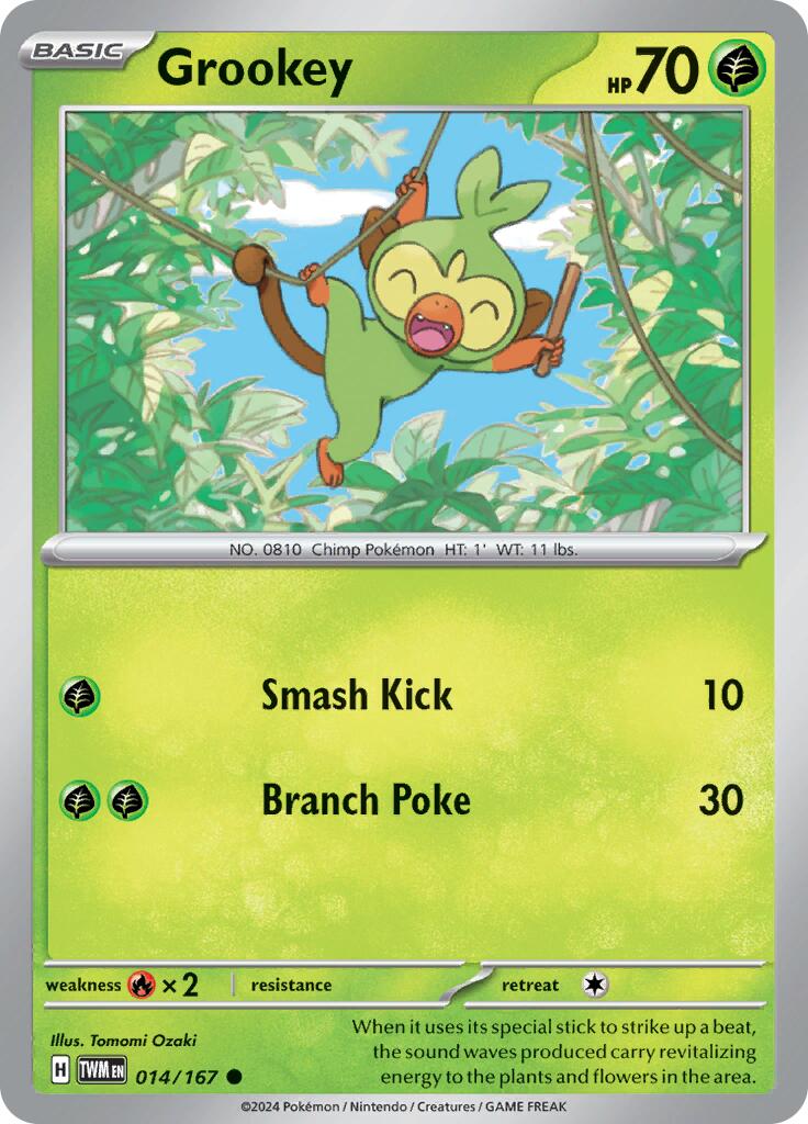 Grookey (014/167) [Scarlet & Violet: Twilight Masquerade] | Exor Games Summserside