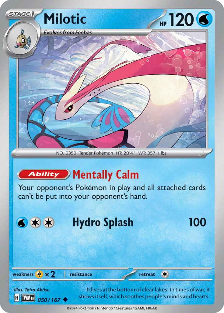 Milotic (050/167) [Scarlet & Violet: Twilight Masquerade] | Exor Games Summserside