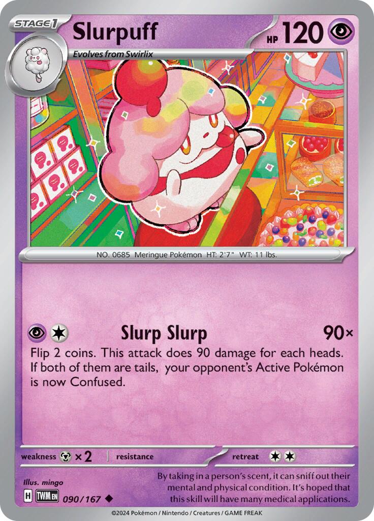 Slurpuff (090/167) [Scarlet & Violet: Twilight Masquerade] | Exor Games Summserside