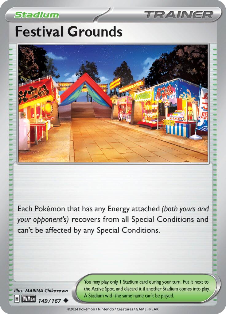 Festival Grounds (149/167) [Scarlet & Violet: Twilight Masquerade] | Exor Games Summserside