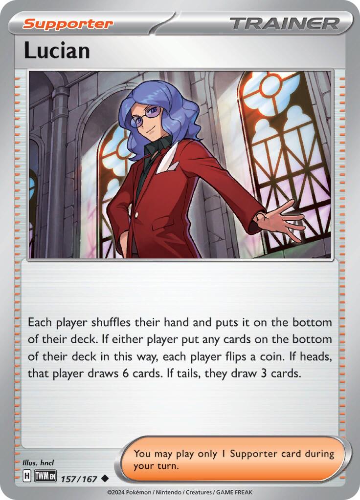 Lucian (157/167) [Scarlet & Violet: Twilight Masquerade] | Exor Games Summserside