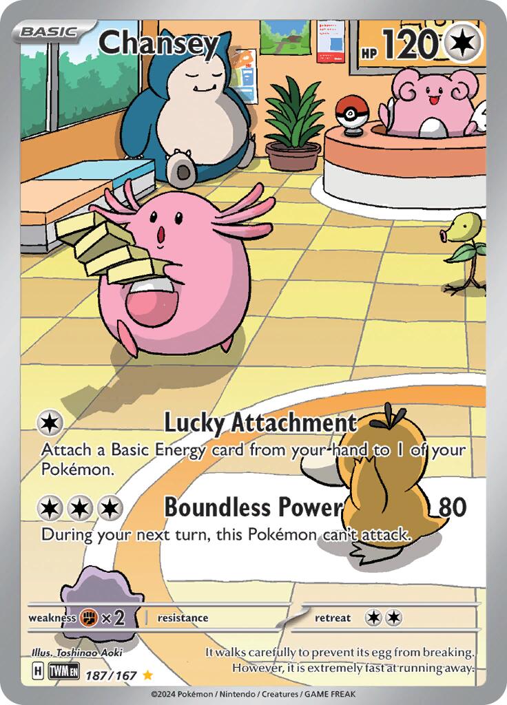 Chansey (187/167) [Scarlet & Violet: Twilight Masquerade] | Exor Games Summserside