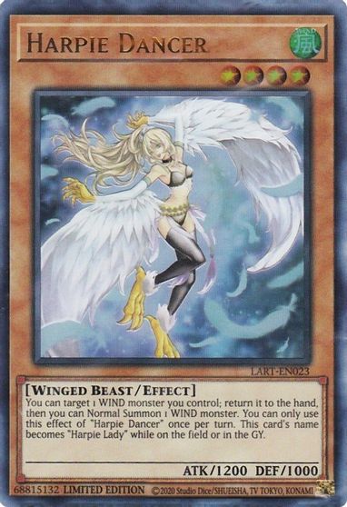 Harpie Dancer [LART-EN023] Ultra Rare | Exor Games Summserside