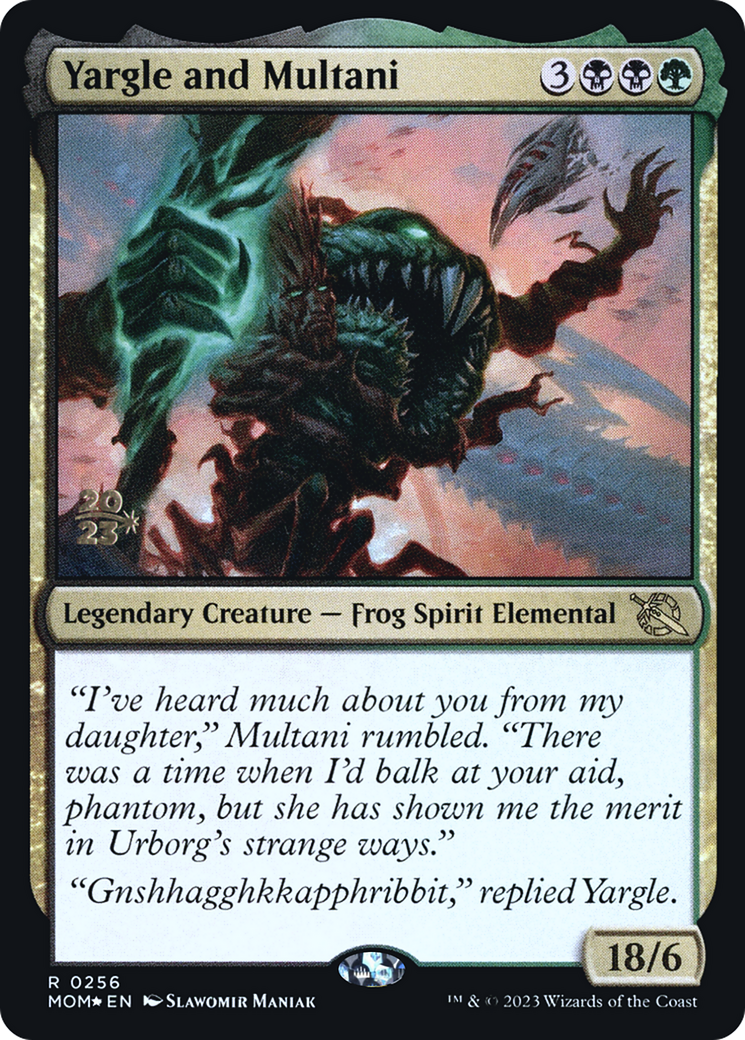 Yargle and Multani [March of the Machine Prerelease Promos] | Exor Games Summserside