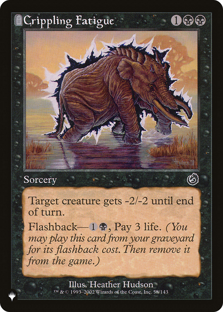 Crippling Fatigue [The List] | Exor Games Summserside