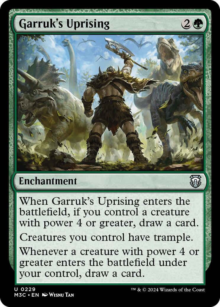 Garruk's Uprising [Modern Horizons 3 Commander] | Exor Games Summserside