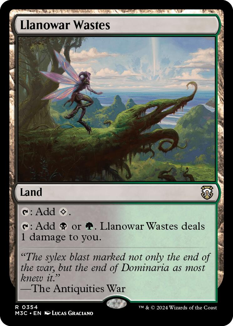 Llanowar Wastes [Modern Horizons 3 Commander] | Exor Games Summserside