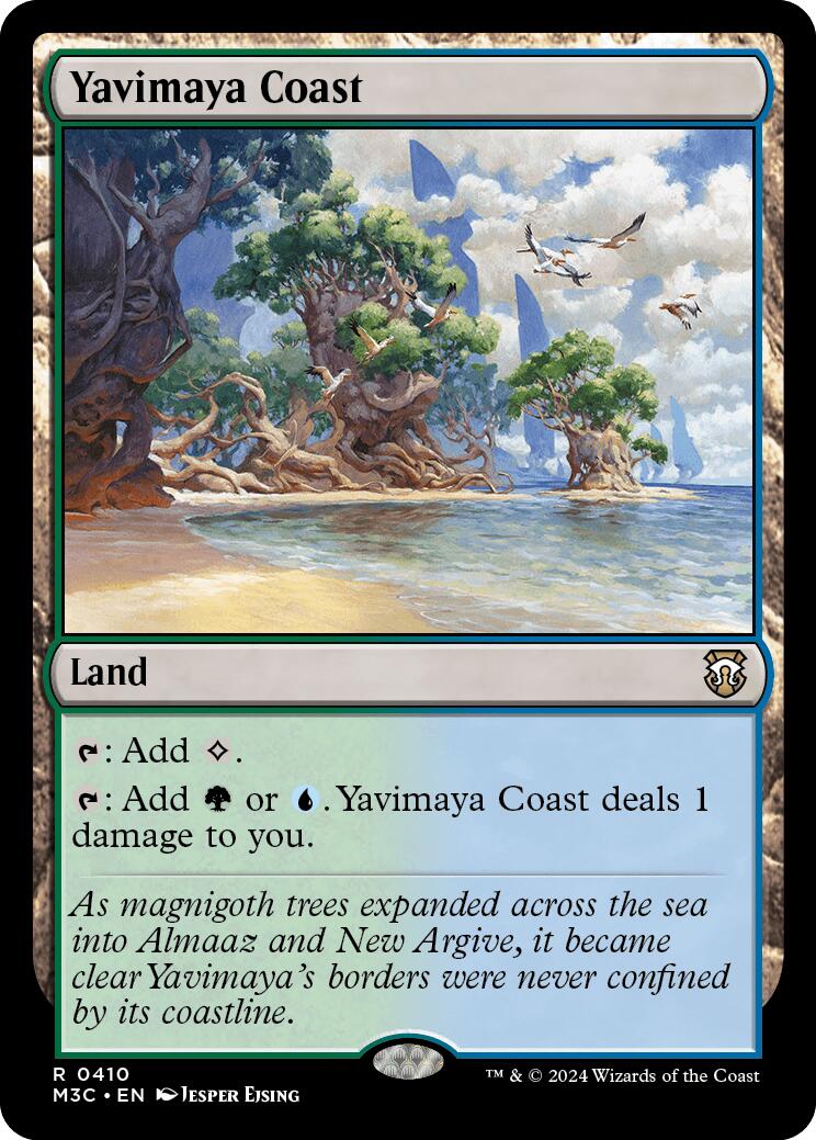 Yavimaya Coast [Modern Horizons 3 Commander] | Exor Games Summserside