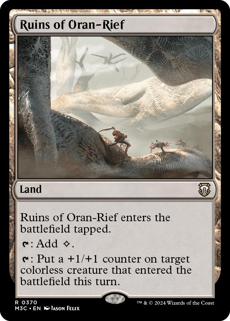 Ruins of Oran-Rief [Modern Horizons 3 Commander] | Exor Games Summserside