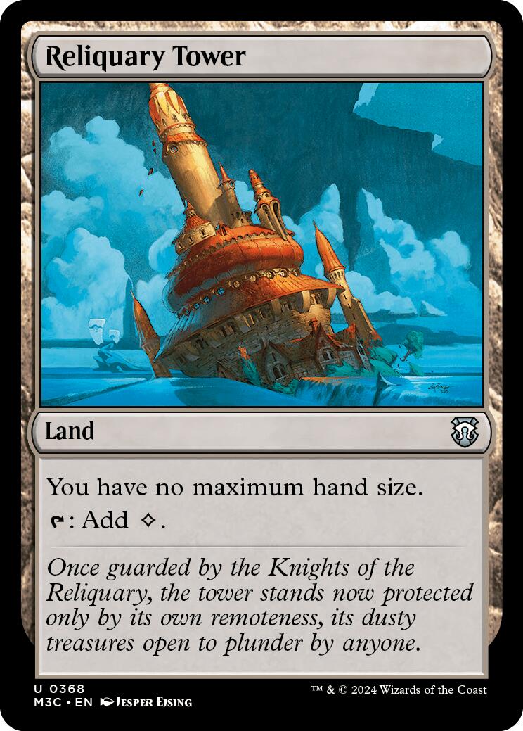 Reliquary Tower [Modern Horizons 3 Commander] | Exor Games Summserside