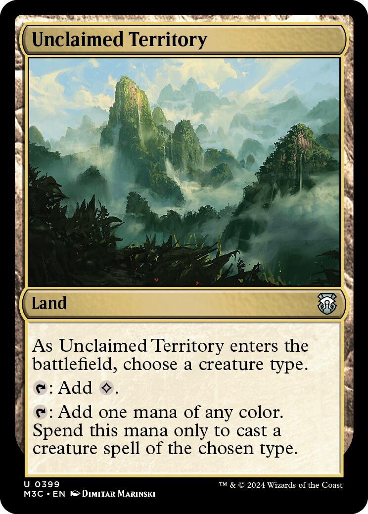 Unclaimed Territory [Modern Horizons 3 Commander] | Exor Games Summserside