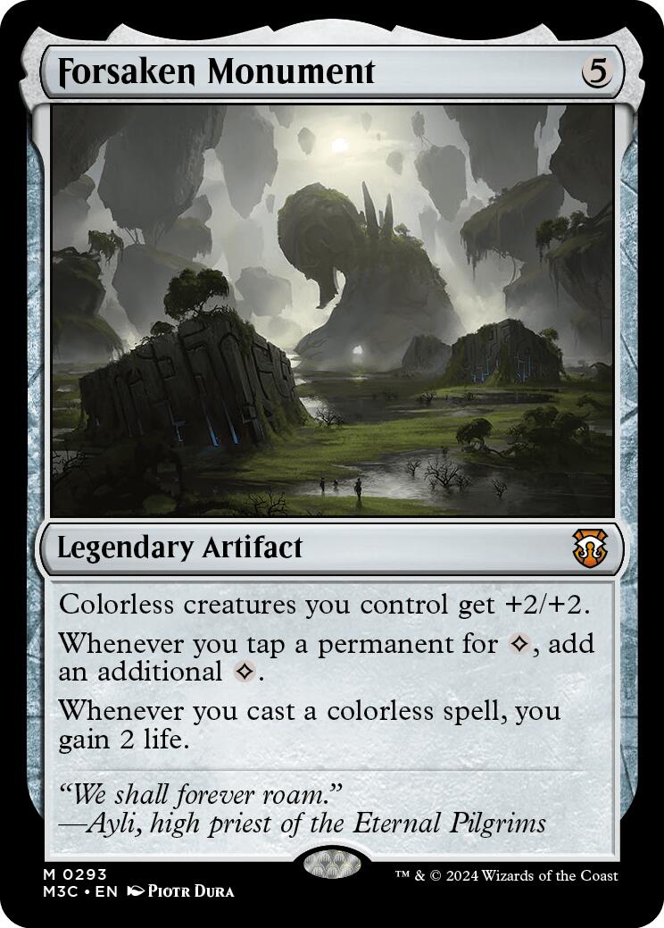 Forsaken Monument [Modern Horizons 3 Commander] | Exor Games Summserside