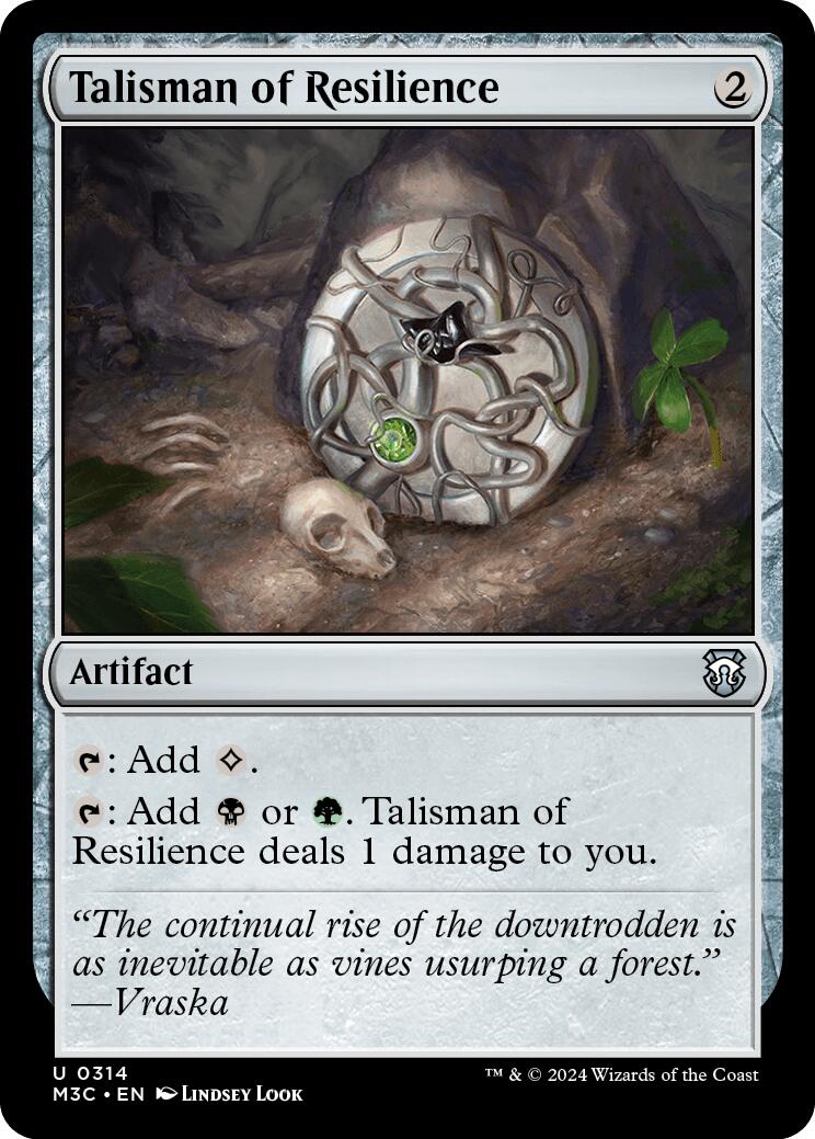 Talisman of Resilience [Modern Horizons 3 Commander] | Exor Games Summserside