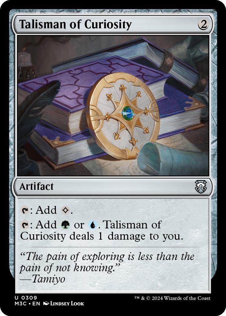 Talisman of Curiosity [Modern Horizons 3 Commander] | Exor Games Summserside