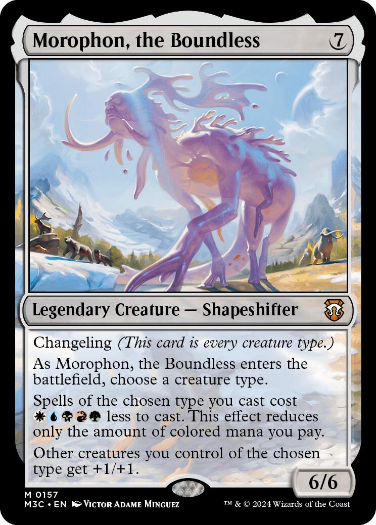 Morophon, the Boundless [Modern Horizons 3 Commander] | Exor Games Summserside