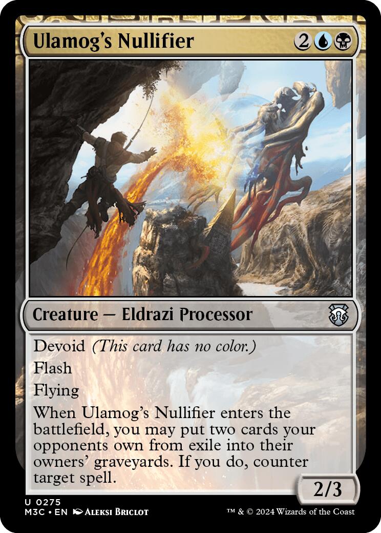 Ulamog's Nullifier [Modern Horizons 3 Commander] | Exor Games Summserside