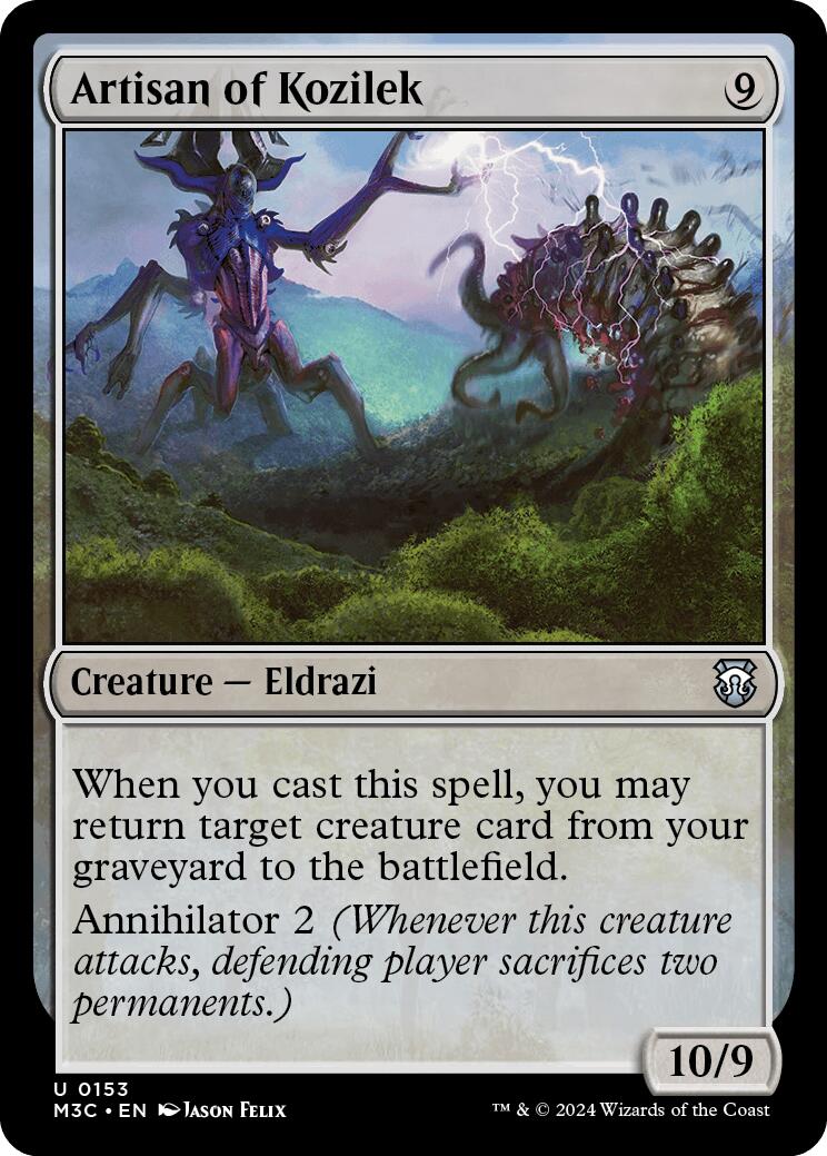 Artisan of Kozilek [Modern Horizons 3 Commander] | Exor Games Summserside