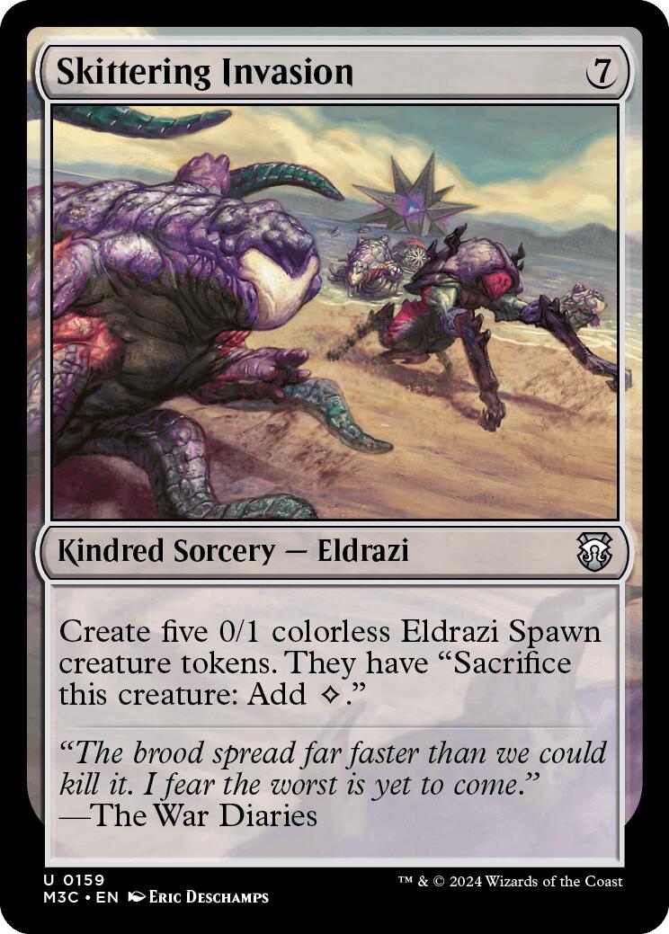 Skittering Invasion [Modern Horizons 3 Commander] | Exor Games Summserside