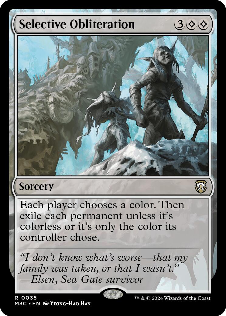 Selective Obliteration [Modern Horizons 3 Commander] | Exor Games Summserside
