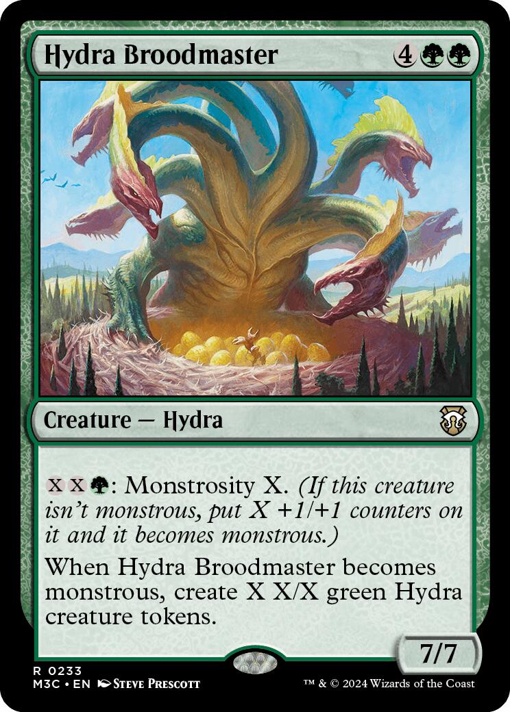 Hydra Broodmaster [Modern Horizons 3 Commander] | Exor Games Summserside