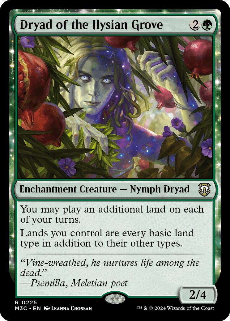 Dryad of the Ilysian Grove [Modern Horizons 3 Commander] | Exor Games Summserside