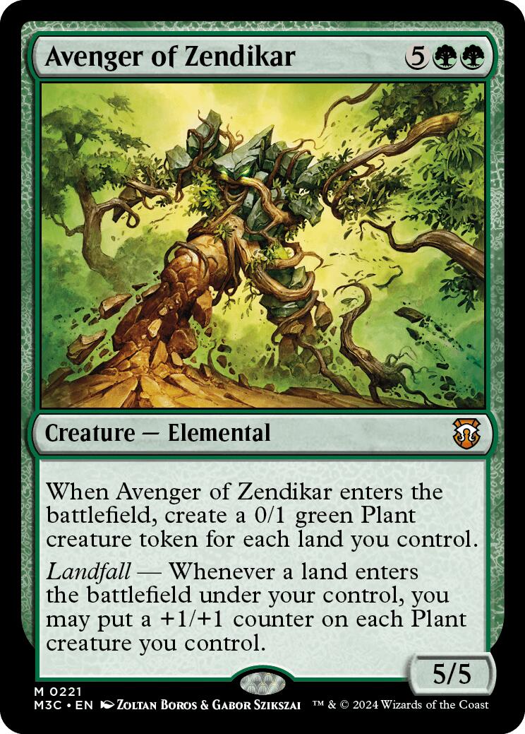 Avenger of Zendikar [Modern Horizons 3 Commander] | Exor Games Summserside