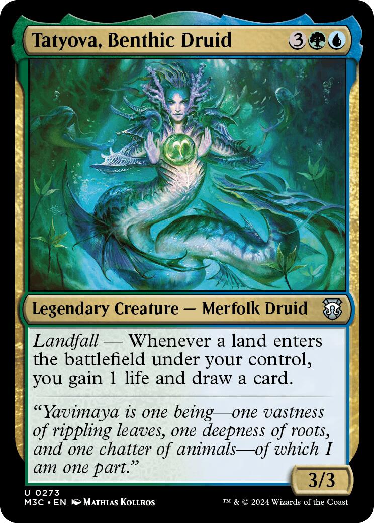 Tatyova, Benthic Druid [Modern Horizons 3 Commander] | Exor Games Summserside