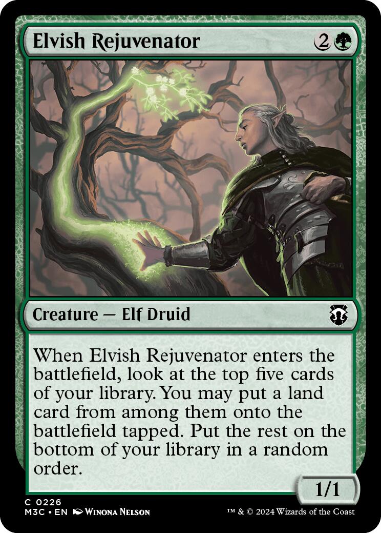 Elvish Rejuvenator [Modern Horizons 3 Commander] | Exor Games Summserside