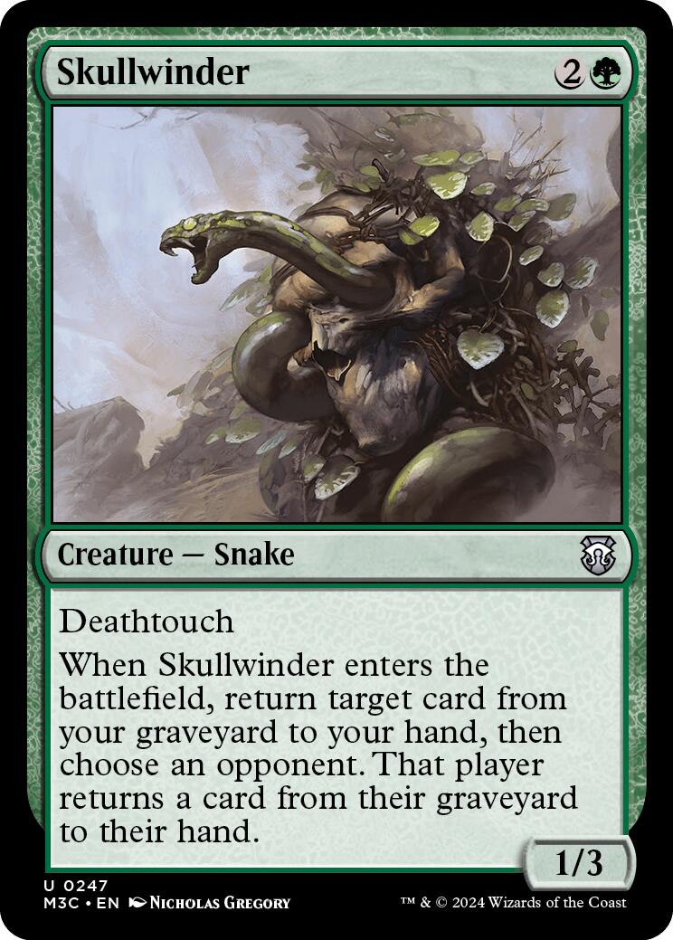 Skullwinder [Modern Horizons 3 Commander] | Exor Games Summserside