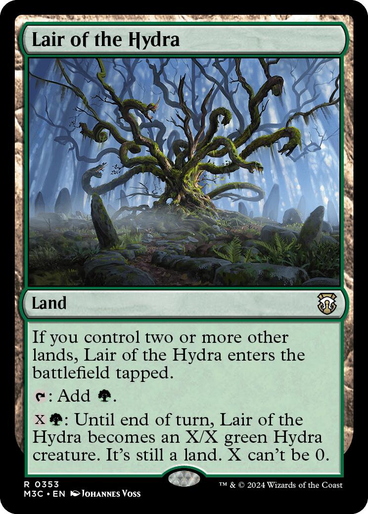 Lair of the Hydra [Modern Horizons 3 Commander] | Exor Games Summserside