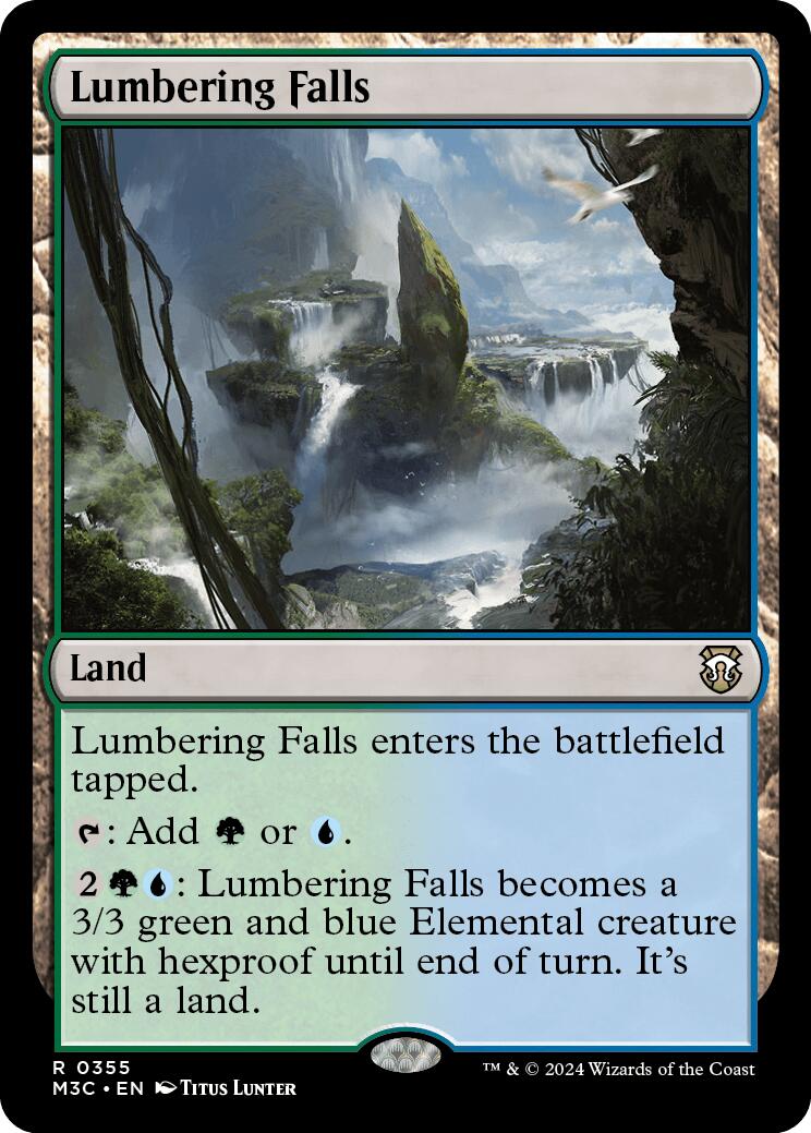 Lumbering Falls [Modern Horizons 3 Commander] | Exor Games Summserside