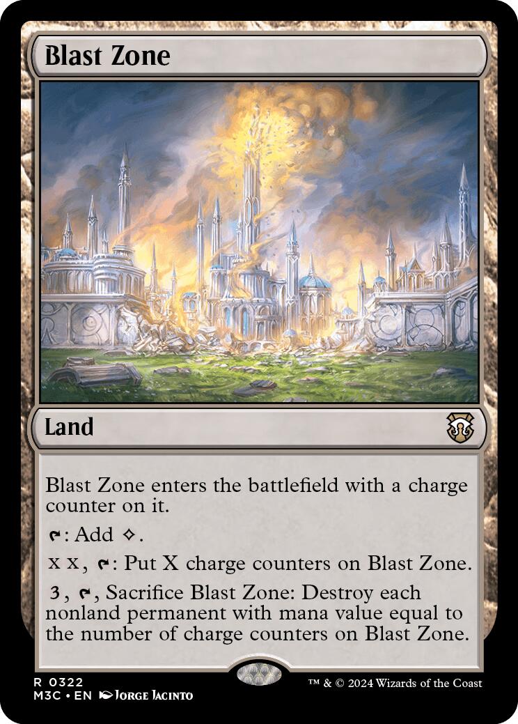 Blast Zone [Modern Horizons 3 Commander] | Exor Games Summserside