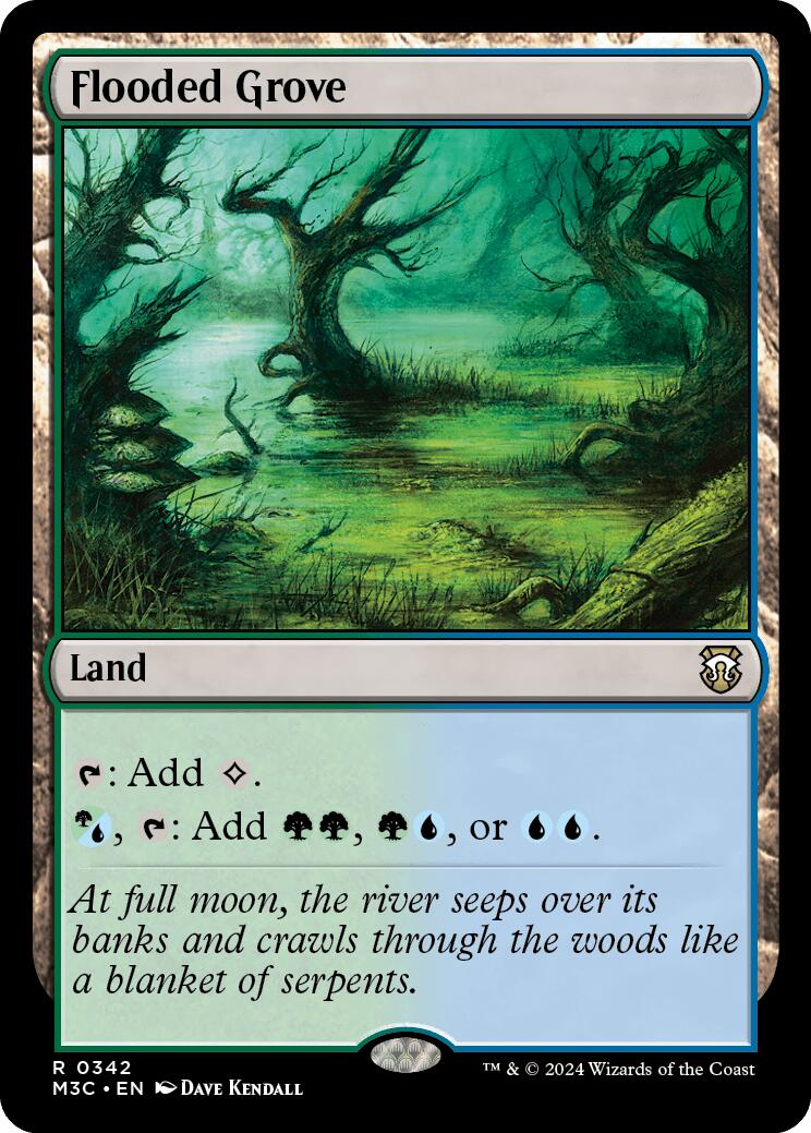 Flooded Grove [Modern Horizons 3 Commander] | Exor Games Summserside