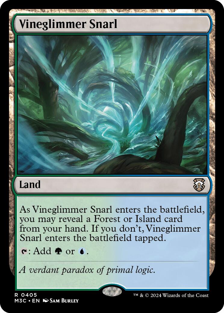 Vineglimmer Snarl [Modern Horizons 3 Commander] | Exor Games Summserside