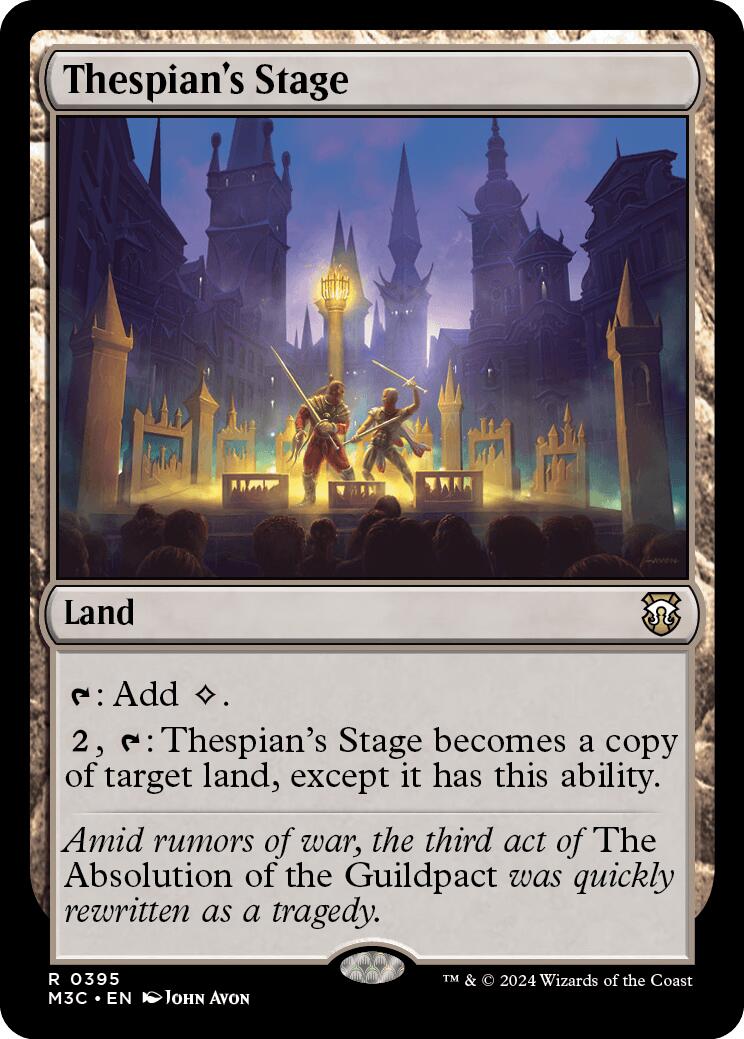 Thespian's Stage [Modern Horizons 3 Commander] | Exor Games Summserside
