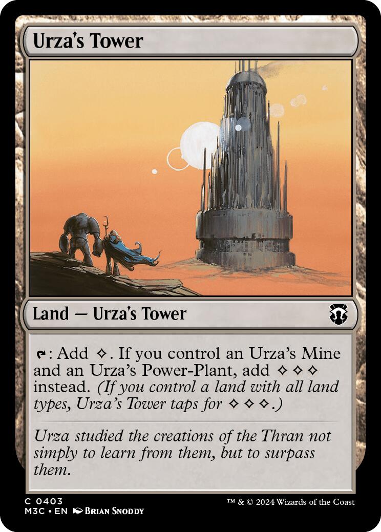 Urza's Tower [Modern Horizons 3 Commander] | Exor Games Summserside