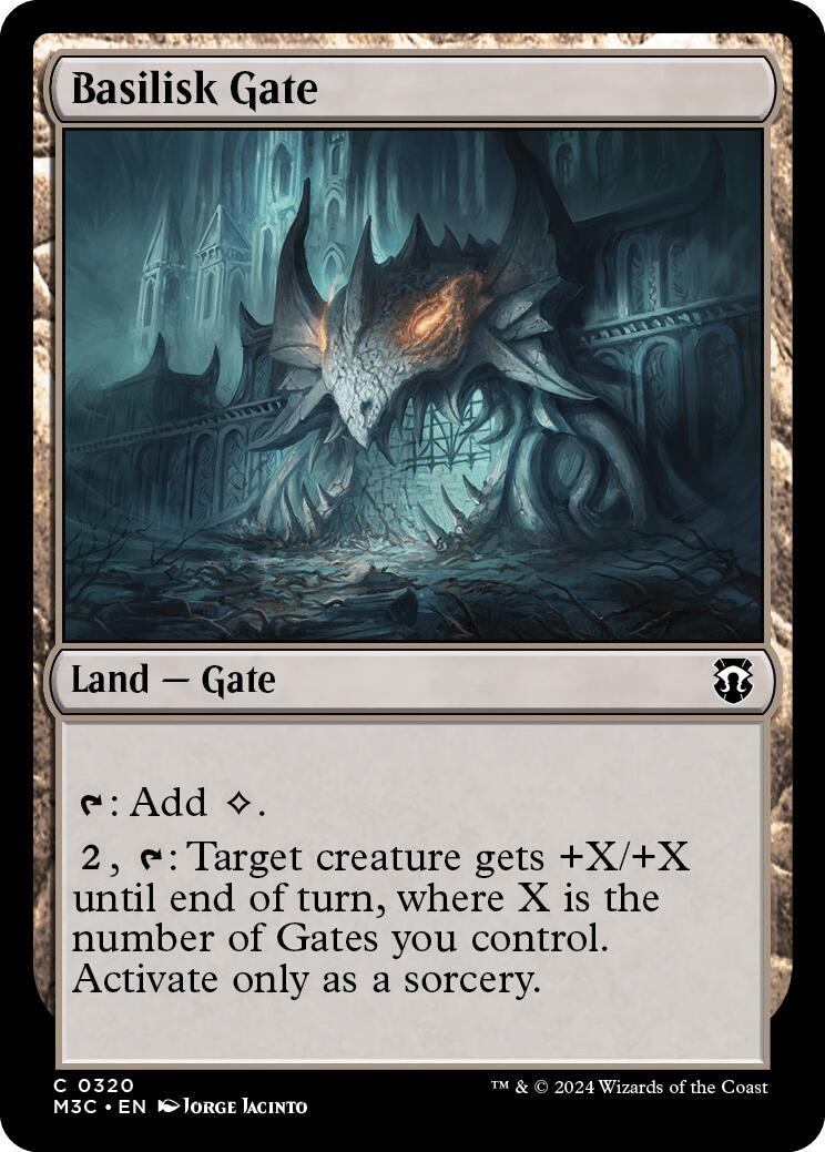 Basilisk Gate [Modern Horizons 3 Commander] | Exor Games Summserside