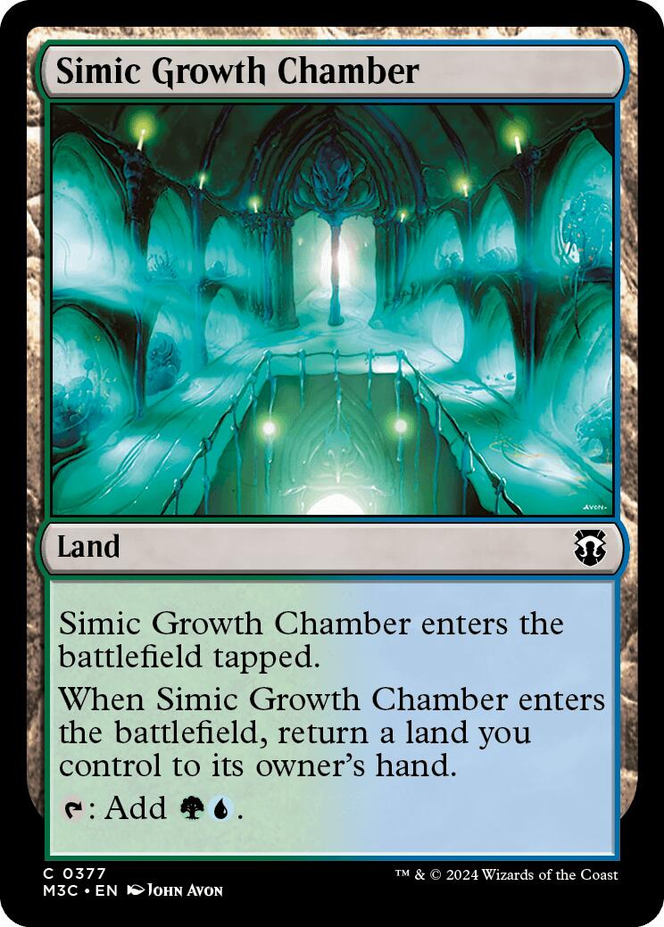 Simic Growth Chamber [Modern Horizons 3 Commander] | Exor Games Summserside