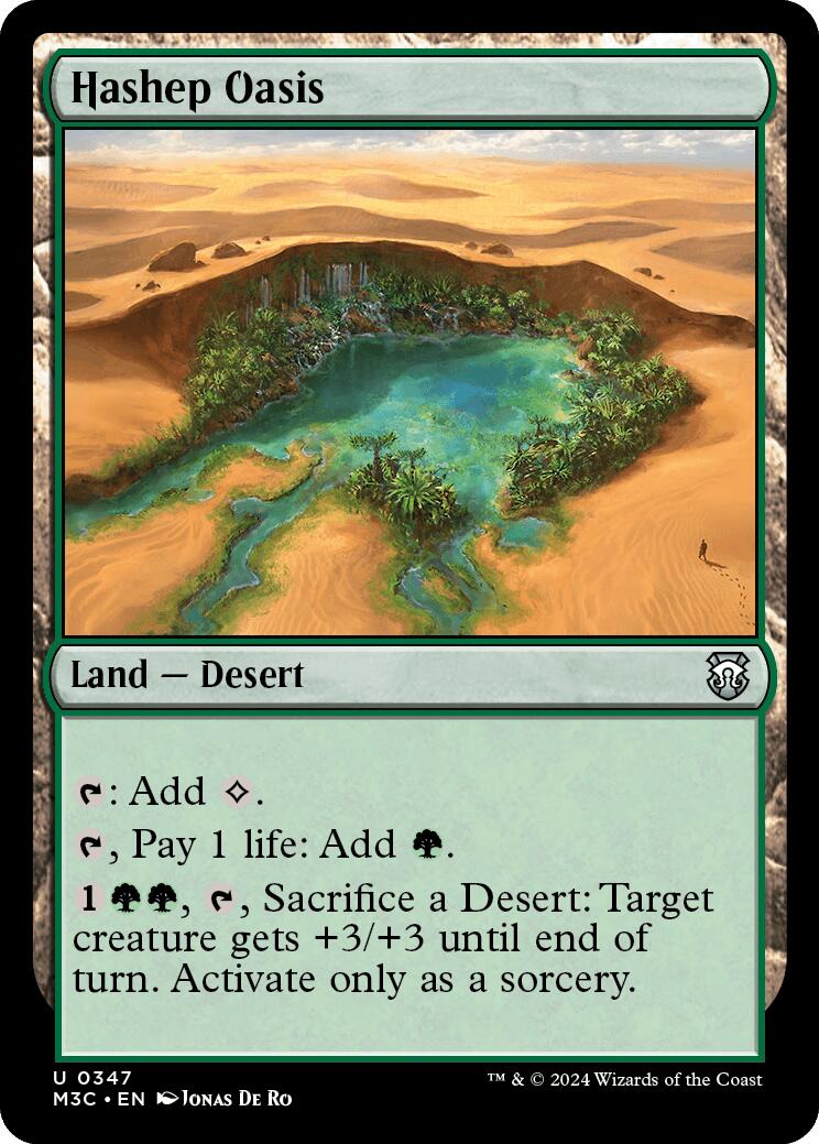 Hashep Oasis [Modern Horizons 3 Commander] | Exor Games Summserside