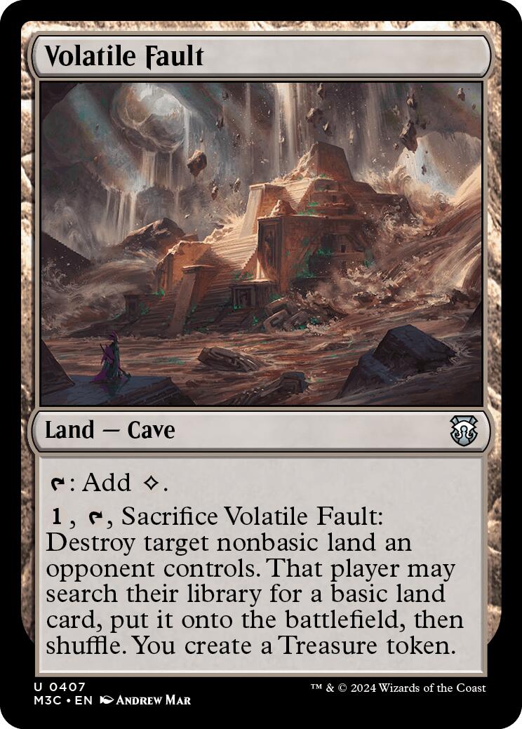 Volatile Fault [Modern Horizons 3 Commander] | Exor Games Summserside