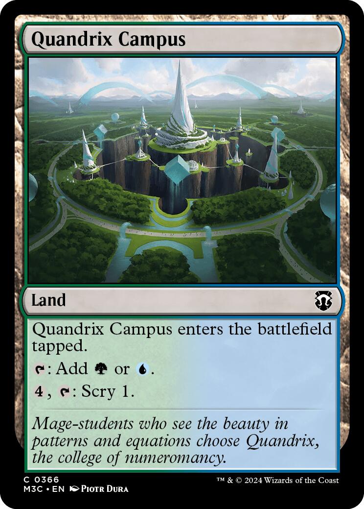 Quandrix Campus [Modern Horizons 3 Commander] | Exor Games Summserside