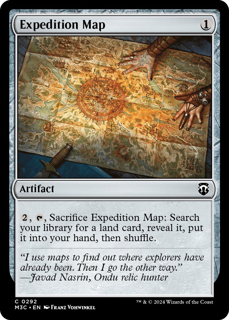 Expedition Map [Modern Horizons 3 Commander] | Exor Games Summserside