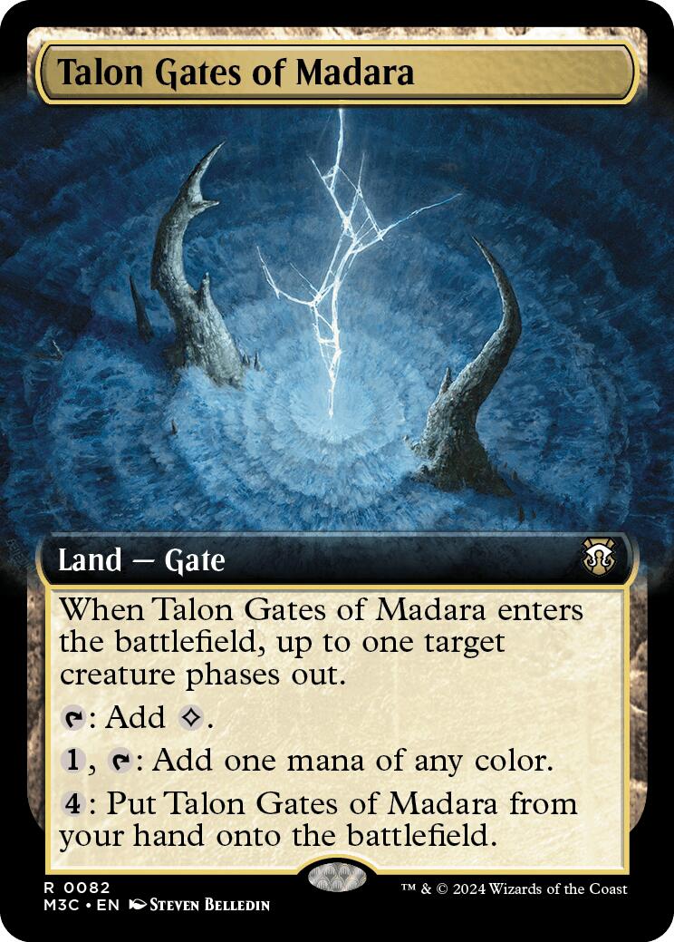 Talon Gates of Madara (Extended Art) [Modern Horizons 3 Commander] | Exor Games Summserside
