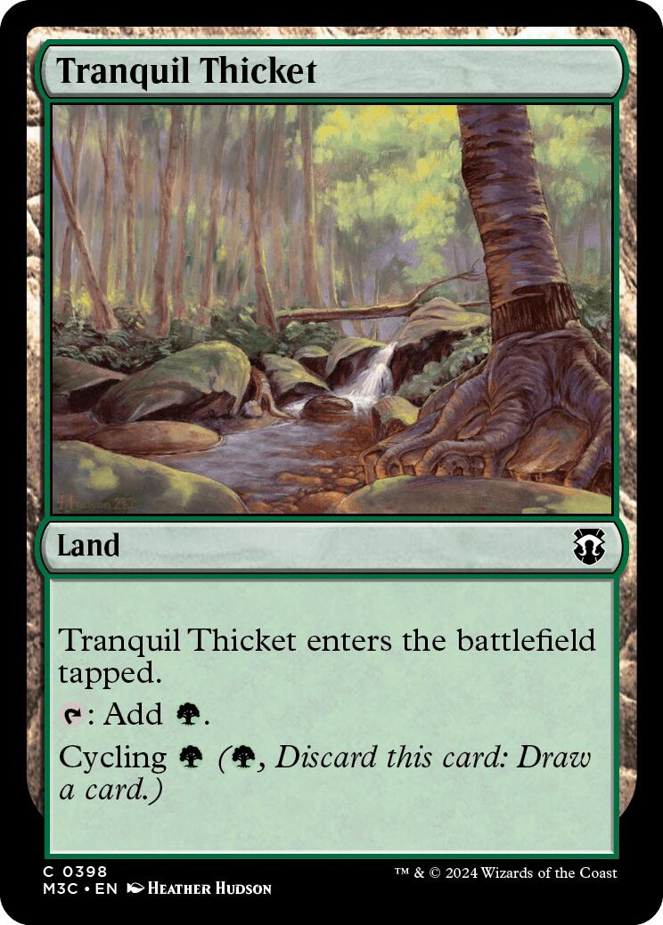 Tranquil Thicket [Modern Horizons 3 Commander] | Exor Games Summserside