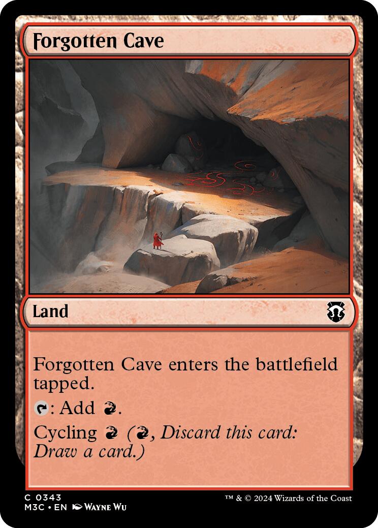 Forgotten Cave [Modern Horizons 3 Commander] | Exor Games Summserside