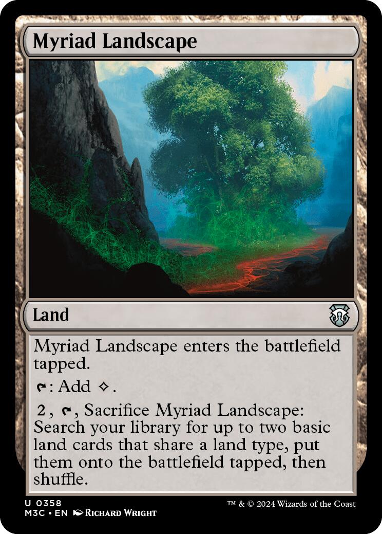 Myriad Landscape [Modern Horizons 3 Commander] | Exor Games Summserside