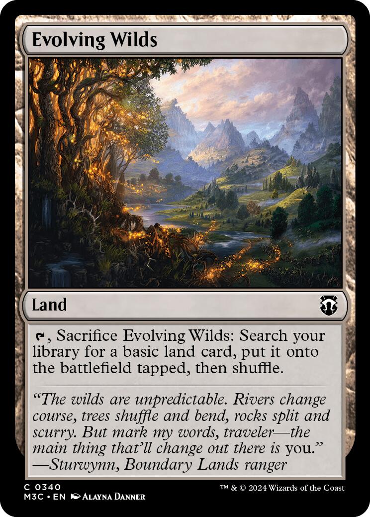 Evolving Wilds [Modern Horizons 3 Commander] | Exor Games Summserside